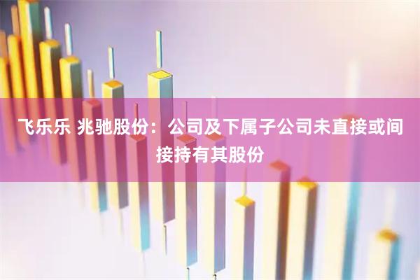 飞乐乐 兆驰股份：公司及下属子公司未直接或间接持有其股份